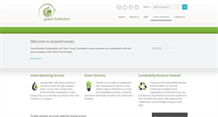Desktop Screenshot of greenemirates.org