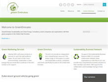 Tablet Screenshot of greenemirates.org